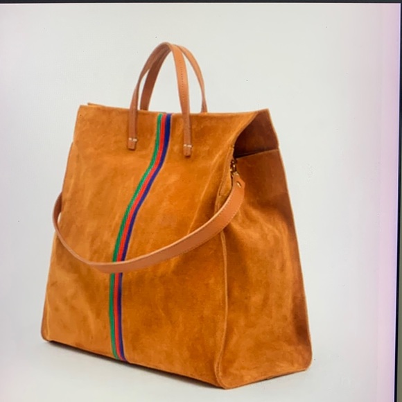 - Clare V. Simple Stripe Suede Tote
CLARE V. - Picture 10 of 17
